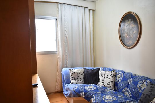 Sala 2 de apartamento à venda com 3 quartos, 98m² em Vila Clementino, São Paulo