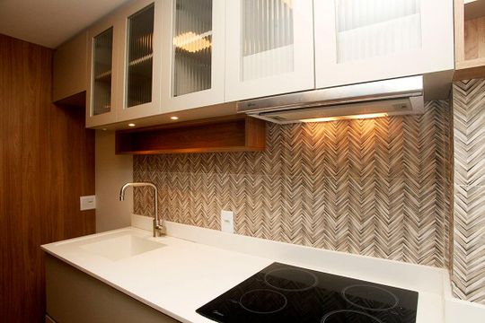 Cozinha de kitnet/studio para alugar com 1 quarto, 46m² em Cidade Baixa, Porto Alegre