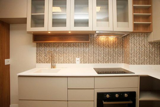 Cozinha de kitnet/studio para alugar com 1 quarto, 46m² em Cidade Baixa, Porto Alegre