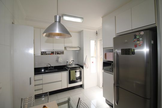Cozinha de apartamento à venda com 3 quartos, 92m² em Lauzane Paulista, São Paulo