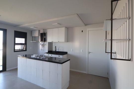 Sala/Cozinha de apartamento para alugar com 2 quartos, 48m² em Centro, Canoas
