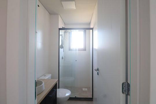 Banheiro de apartamento para alugar com 2 quartos, 48m² em Centro, Canoas