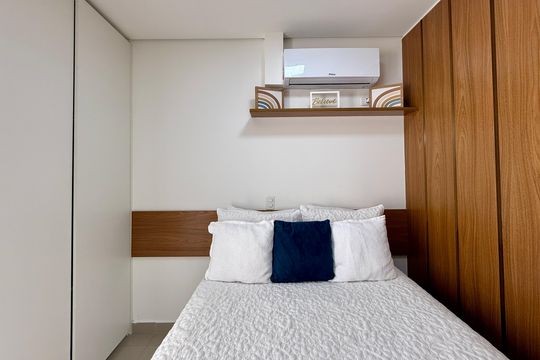 Quarto  de kitnet/studio à venda com 1 quarto, 24m² em Santo Amaro, São Paulo