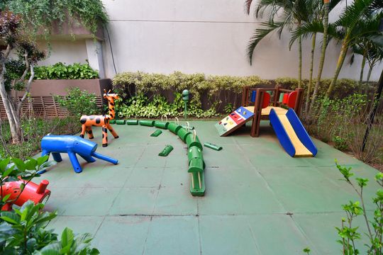 Área comum - Playground de apartamento à venda com 4 quartos, 137m² em Loteamento Alphaville Campinas, Campinas