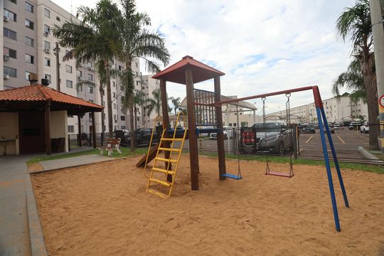 Área comum - Playground de apartamento para alugar com 2 quartos, 50m² em Mato Grande, Canoas