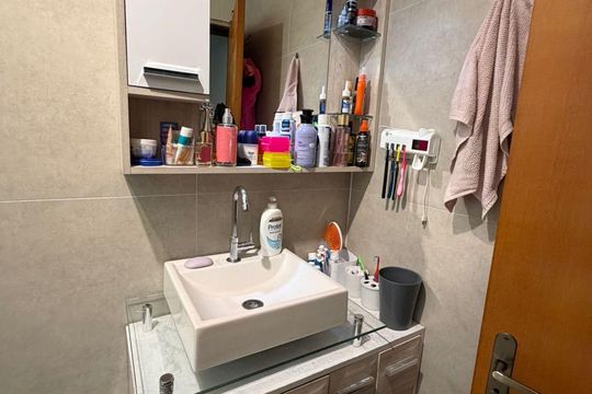 Banheiro de casa à venda com 6 quartos, 255m² em Vila Sacadura Cabral, Santo André