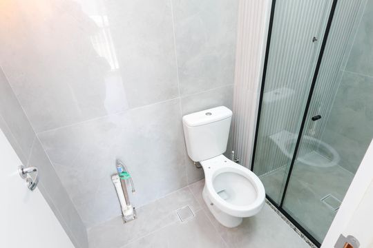 Banheiro de apartamento para alugar com 1 quarto, 32m² em Mooca, São Paulo