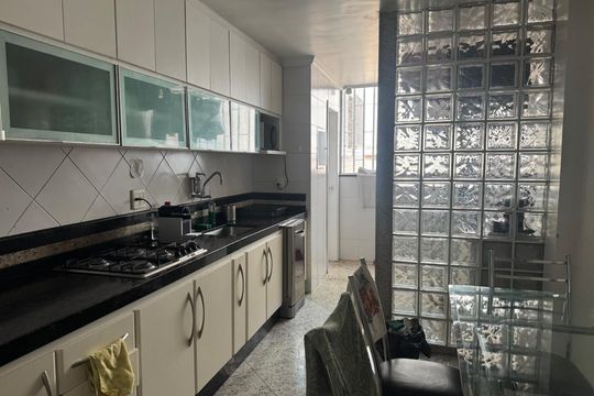 Cozinha de apartamento para alugar com 4 quartos, 147m² em Funcionários, Belo Horizonte