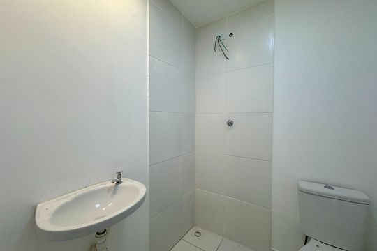 Banheiro Social de apartamento à venda com 2 quartos, 44m² em Bairro dos Casa, São Bernardo do Campo
