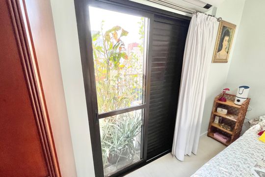 Varanda Quarto 3 - Suíte de apartamento à venda com 3 quartos, 120m² em Santa Teresinha, São Paulo