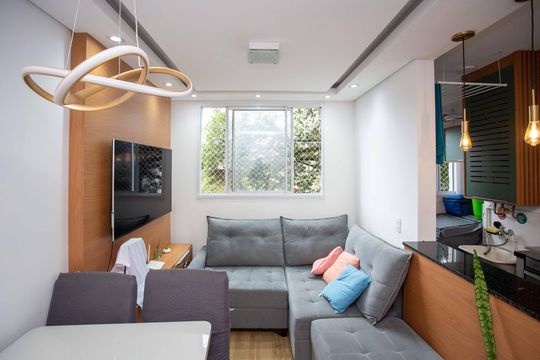 Sala de apartamento à venda com 2 quartos, 37m² em Jardim Miriam, São Paulo