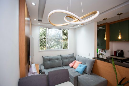 Sala de apartamento à venda com 2 quartos, 37m² em Jardim Miriam, São Paulo