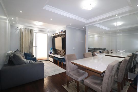 Apartamento à venda com 3 quartos, 67m² em Vila Homero Thon, Santo André