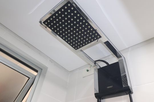 Banheiro Quarto 1 suíte de apartamento à venda com 3 quartos, 67m² em Vila Homero Thon, Santo André