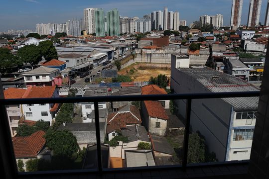 Vista da Sacada de apartamento à venda com 2 quartos, 68m² em Vila Zanardi, Guarulhos