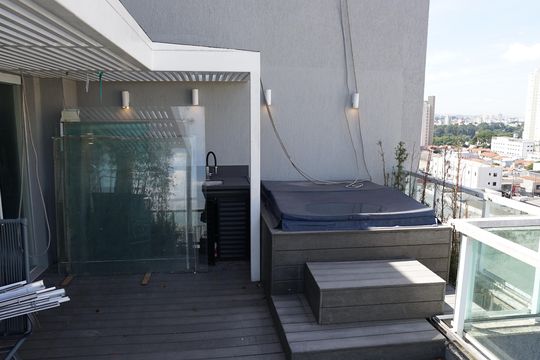 Vista da Varanda de apartamento à venda com 3 quartos, 205m² em Vila Progresso, Guarulhos