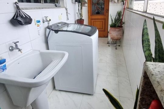Área de serviço de apartamento à venda com 4 quartos, 139m² em Belenzinho, São Paulo