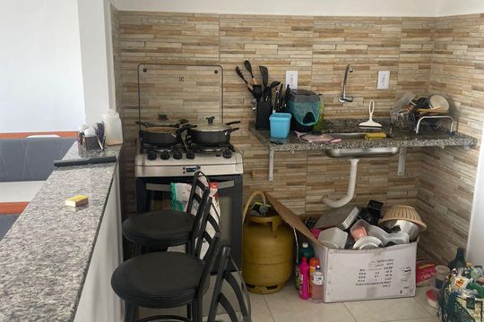 Cozinha de apartamento para alugar com 1 quarto, 110m² em Ipiranga , Nova Iguaçu