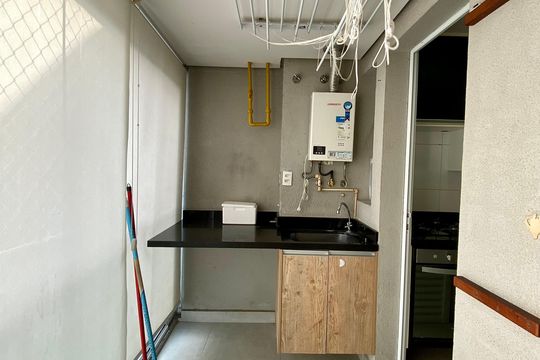 Área de Serviço de apartamento à venda com 2 quartos, 48m² em Carandiru, São Paulo
