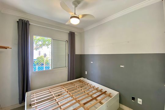 Suíte de apartamento à venda com 2 quartos, 48m² em Carandiru, São Paulo