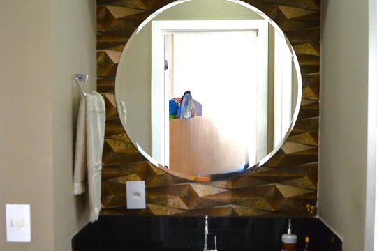 Banheiro Social de apartamento à venda com 3 quartos, 150m² em Santa Ines, Belo Horizonte
