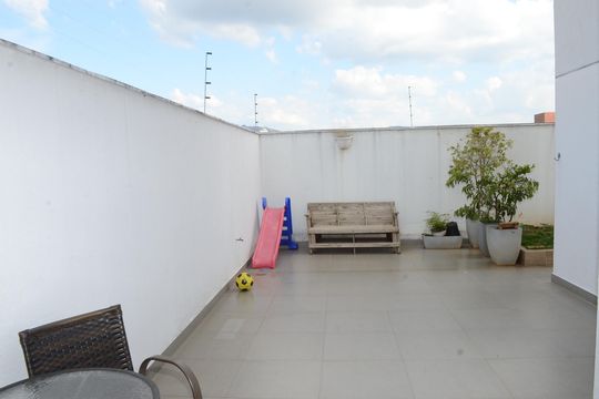 Varanda de apartamento à venda com 3 quartos, 150m² em Santa Ines, Belo Horizonte