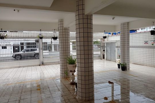 Área Externa de apartamento para alugar com 2 quartos, 56m² em Guilhermina, Praia Grande