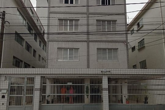 Fachada de apartamento para alugar com 2 quartos, 56m² em Guilhermina, Praia Grande