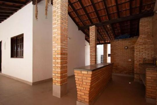 Churrasqueira de casa de condomínio para alugar com 5 quartos, 450m² em Jardim Botânico, Brasília