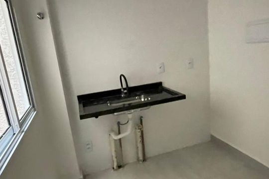 Cozinha de kitnet/studio à venda com 1 quarto, 15m² em Vila Esperança, São Paulo