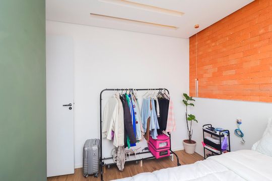 Quarto 1 de apartamento para alugar com 2 quartos, 45m² em Jardim Norma, São Paulo