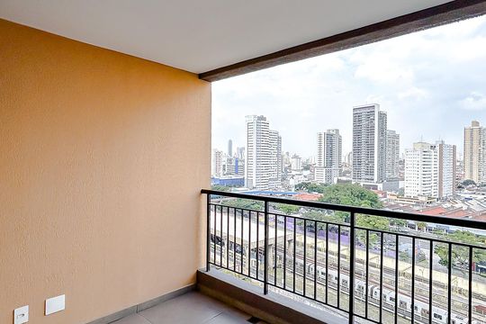Varanda de apartamento para alugar com 1 quarto, 26m² em Belenzinho, São Paulo