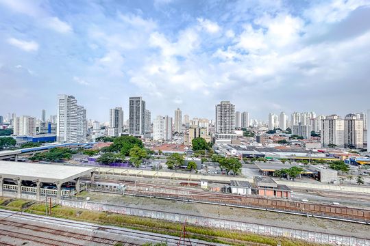 Vista da Varanda de apartamento para alugar com 1 quarto, 26m² em Belenzinho, São Paulo