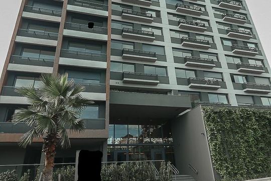 Fachada de kitnet/studio à venda com 0 quarto, 27m² em Boa Vista, Porto Alegre