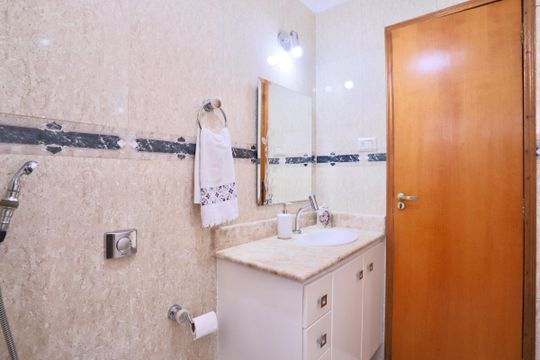 Banheiro 1 de apartamento à venda com 3 quartos, 78m² em Vila Claudia, São Paulo