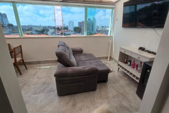 Sala de apartamento à venda com 2 quartos, 69m² em Vila Ré, São Paulo