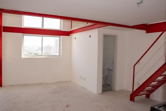 Sala de apartamento à venda com 1 quarto, 52m² em Santa Terezinha, Santo André