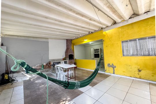 Churrasqueira de casa à venda com 3 quartos, 254m² em Vila Jordanopolis, São Bernardo do Campo