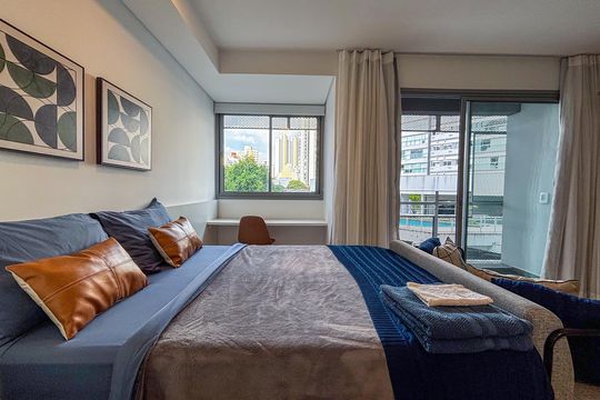 Apartamento para alugar com 1 quarto, 32m² em Pinheiros, São Paulo