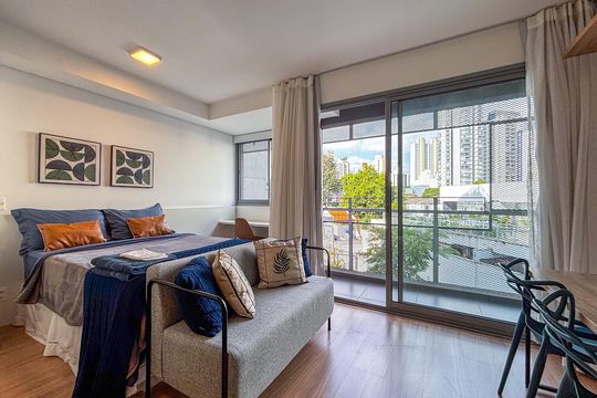 Apartamento para alugar com 1 quarto, 32m² em Pinheiros, São Paulo