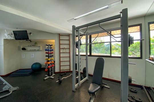 Área comum - Academia de apartamento à venda com 2 quartos, 160m² em Quadra 3, Brasília