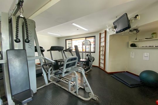 Área comum - Academia de apartamento à venda com 2 quartos, 160m² em Quadra 3, Brasília