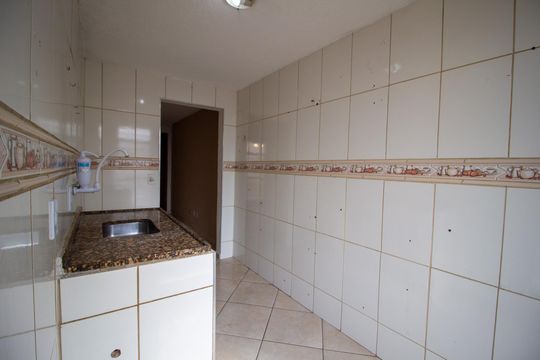 Cozinha de apartamento para alugar com 2 quartos, 55m² em Jardim Guaruja, Sorocaba