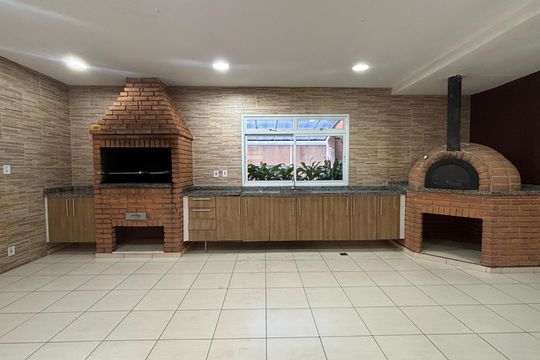 Churrasqueira de apartamento à venda com 2 quartos, 51m² em Parque Erasmo Assunção, Santo André