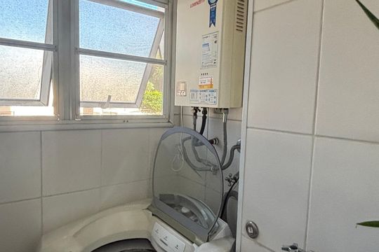 Área de Serviço de apartamento à venda com 2 quartos, 51m² em Parque Erasmo Assunção, Santo André