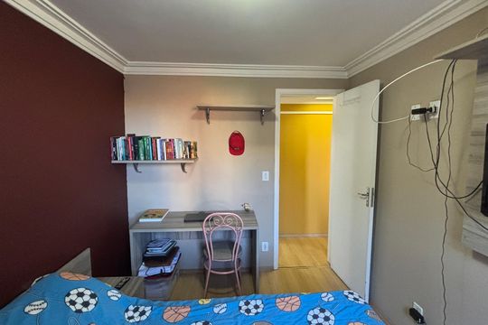 Quarto 1 de apartamento à venda com 2 quartos, 51m² em Parque Erasmo Assunção, Santo André