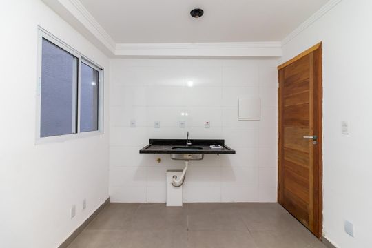 Sala e Cozinha de apartamento para alugar com 2 quartos, 36m² em Vila Dom Pedro Ii, São Paulo