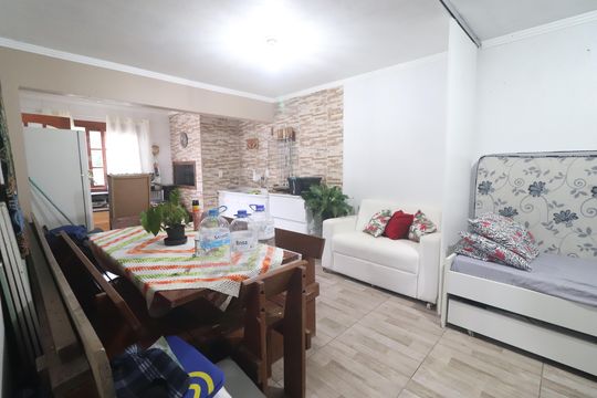 cozinha de casa à venda com 2 quartos, 186m² em Liberdade, Novo Hamburgo