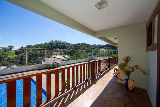 VARANDA de apartamento à venda com 5 quartos, 650m² em Santa Lúcia, Belo Horizonte