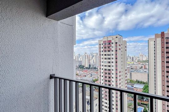 Varanda do Quarto 2 de apartamento para alugar com 2 quartos, 48m² em Tatuapé, São Paulo